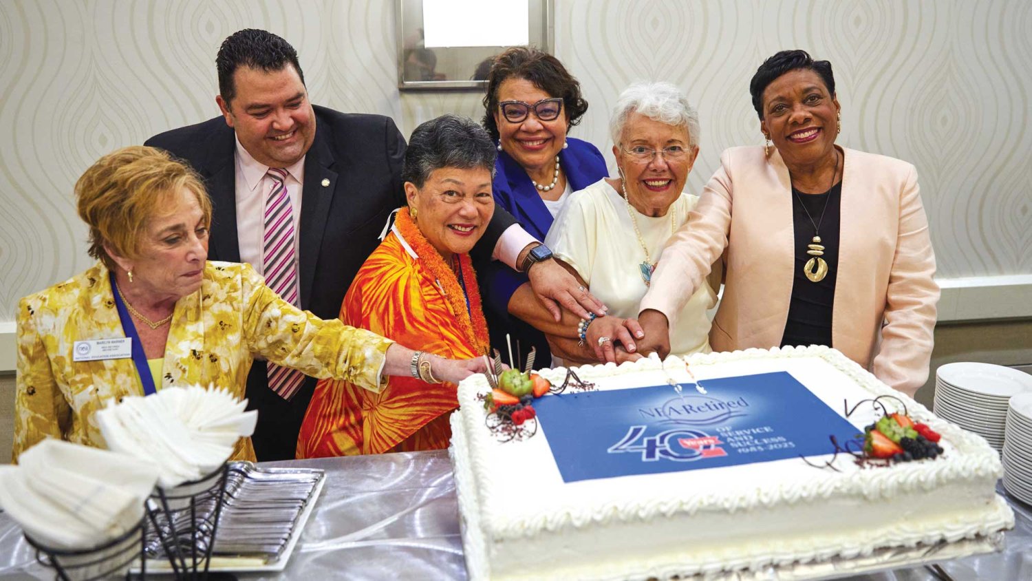 NEA-Retired Celebrates 40 Years and Welcomes a New President  The SCEA